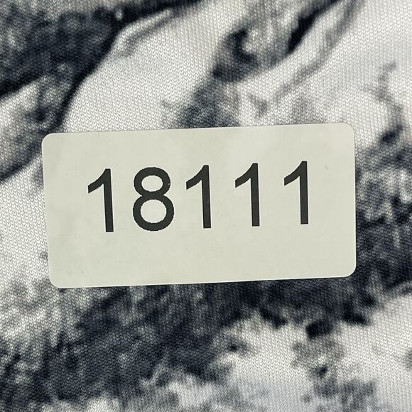 Valentino Dixon Polo Shirt Mens XXL White Graphic Print Golf Performance Stretch - Picture 9 of 9